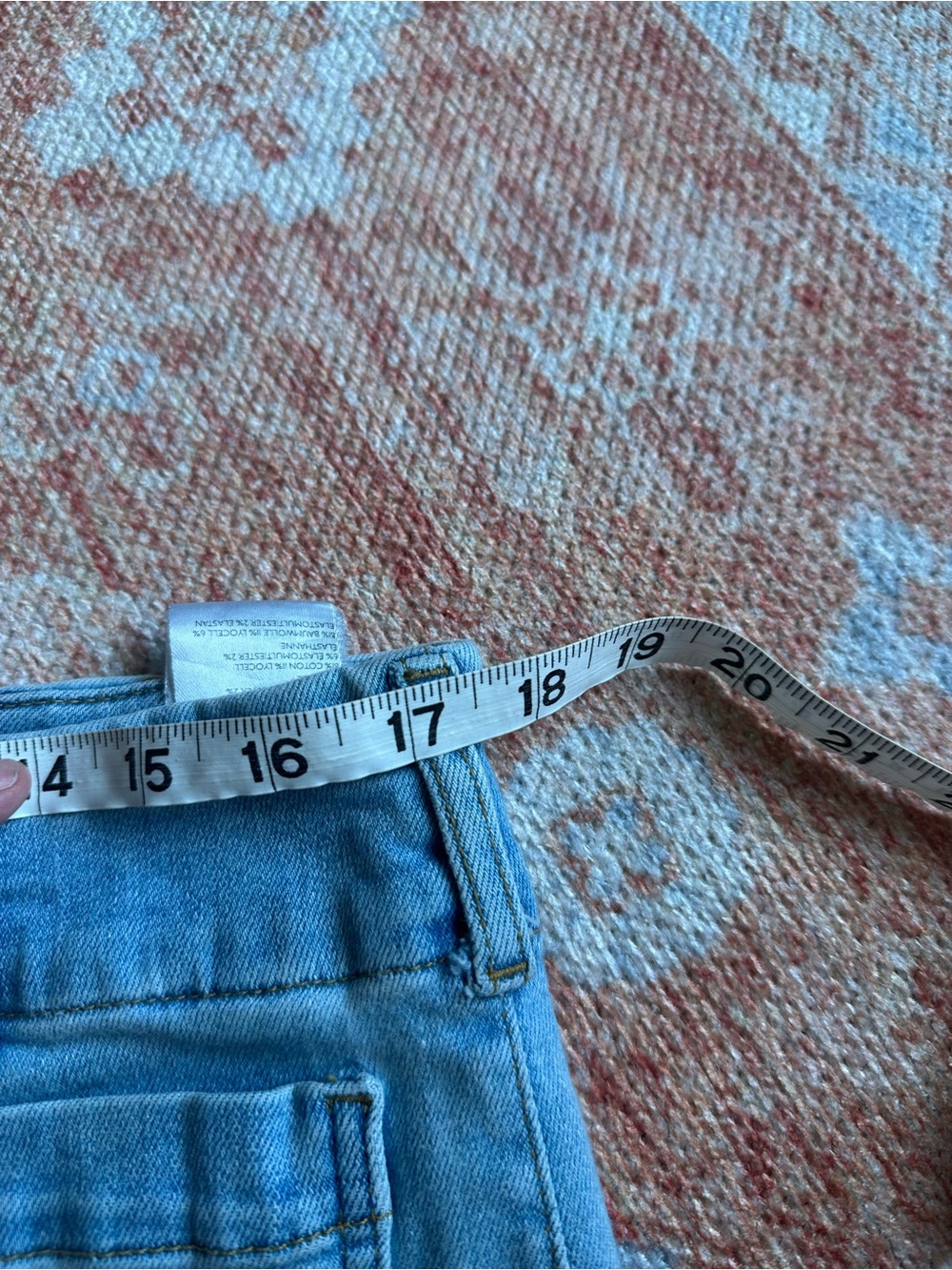 Anthropologie Maeve the Colette wide leg cropped jean light wash size 34 - Picture 8 of 10
